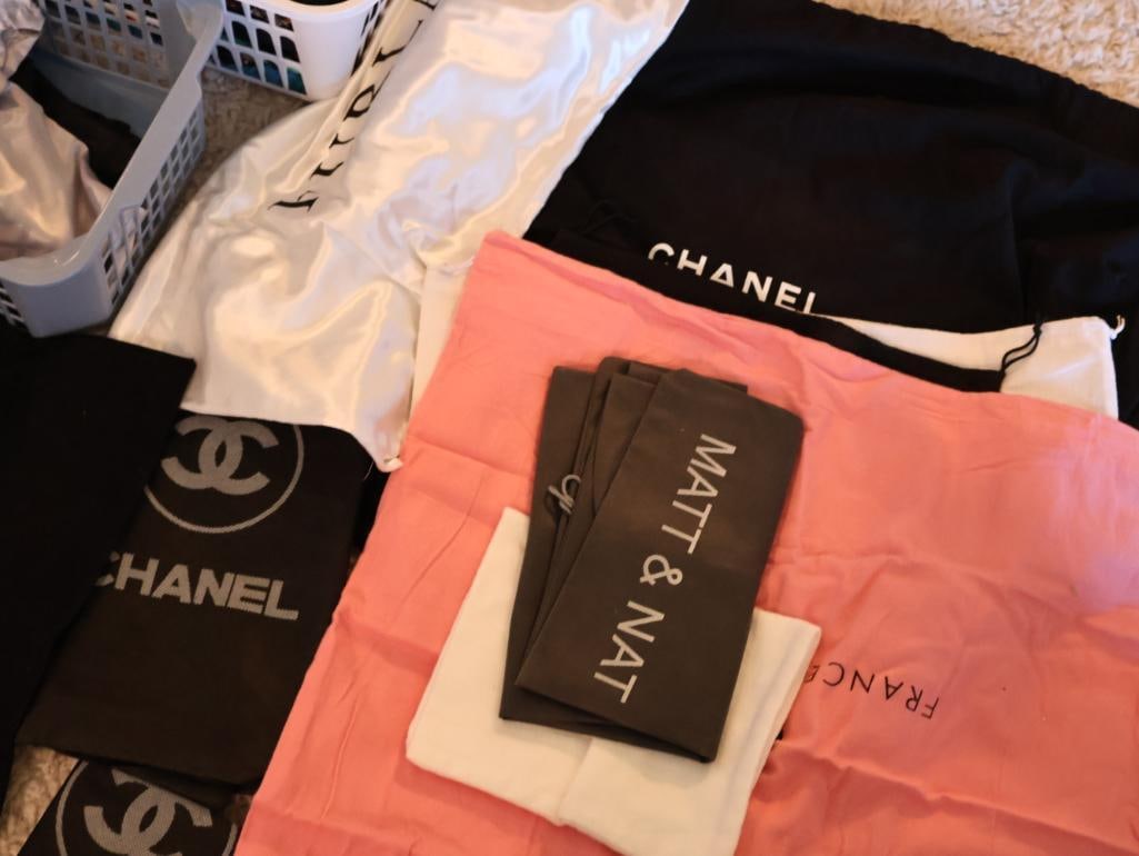 Silk Style Scarves and Various Luxury Brand Dust Cover Bags and Silk Scarves - 3