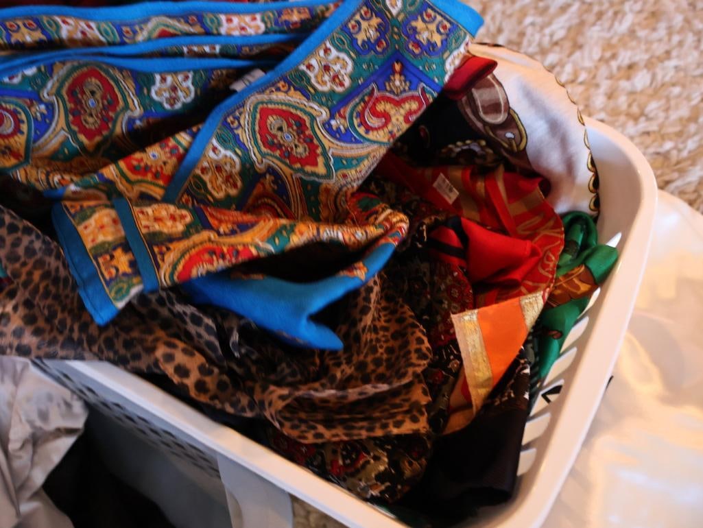 Silk Style Scarves and Various Luxury Brand Dust Cover Bags and Silk Scarves - 7