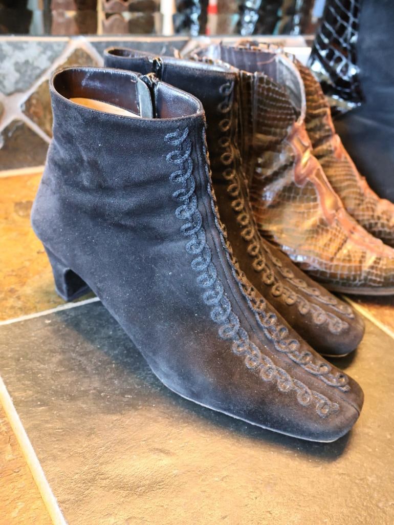 Four Pairs of Leather Ladies Boots - 2