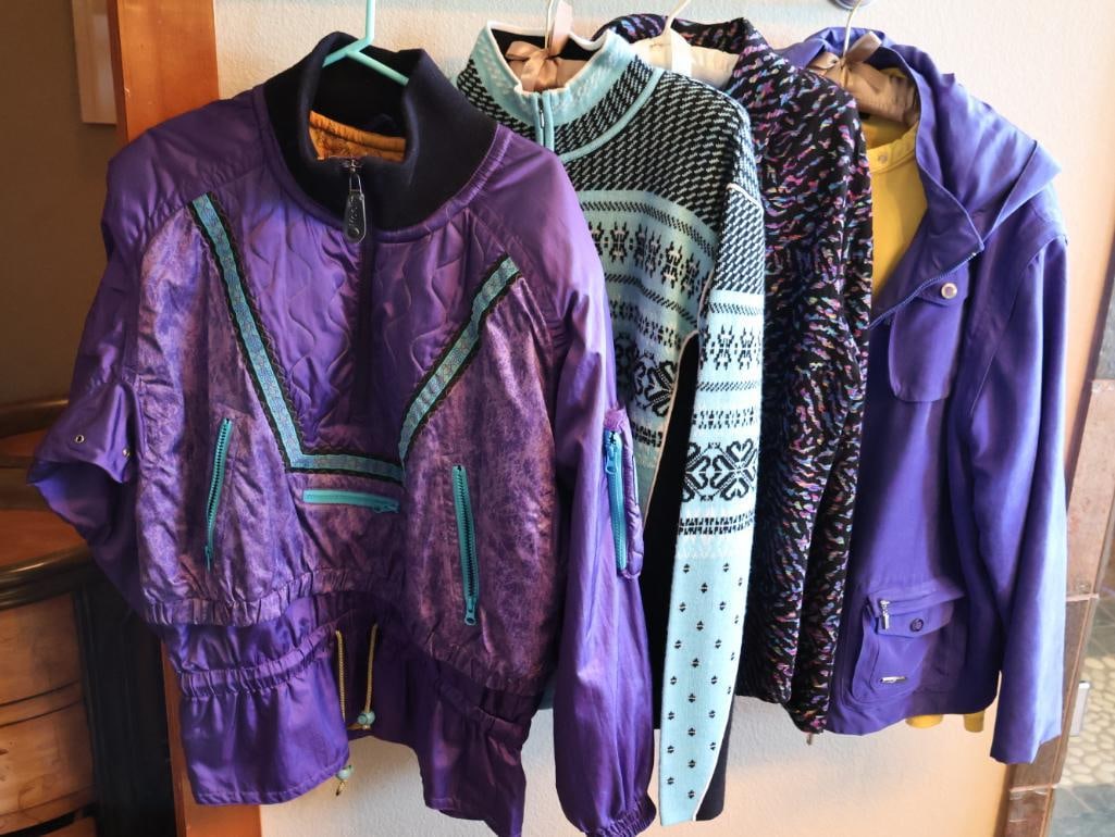 Vintage Windbreaker Jacket and Outdoor Sweaters (1 of 18)