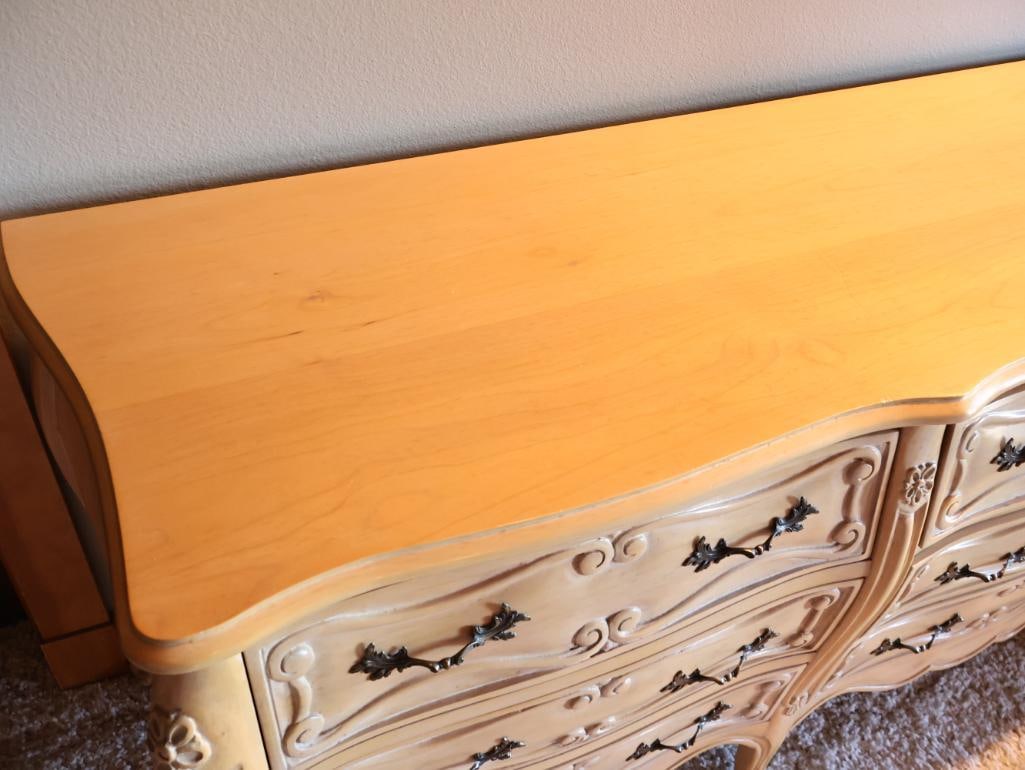 Fremarc Design Country French Carved Chest Of Drawers Dresser - 2