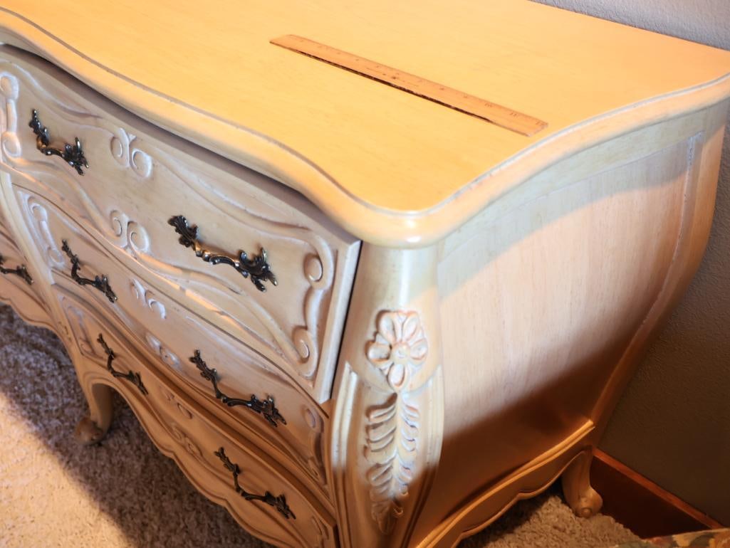 Fremarc Design Country French Carved Chest Of Drawers Dresser - 4