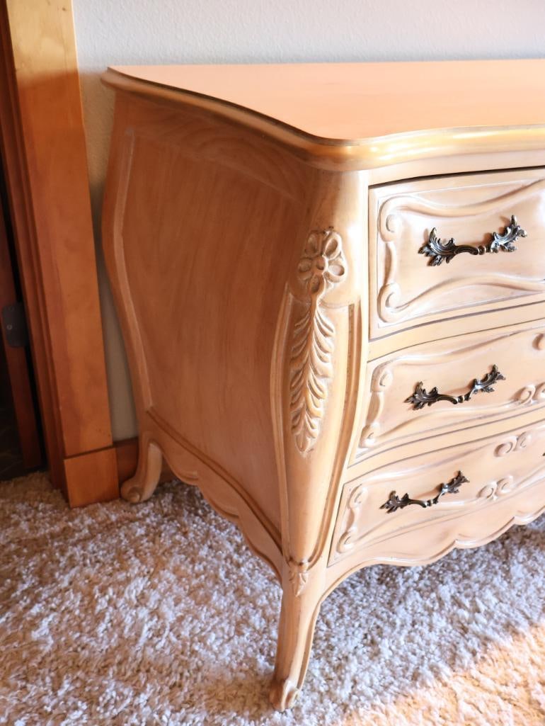 Fremarc Design Country French Carved Chest Of Drawers Dresser - 5