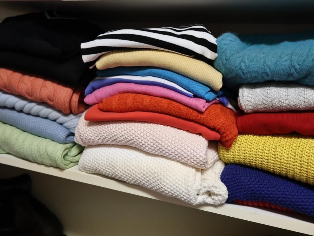 Large Lot of Various Sweaters - 2