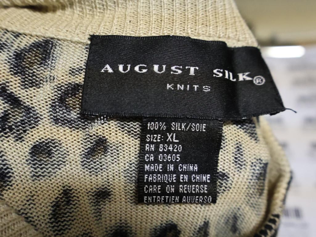 Two Stacks of Pull Over Sweaters - 6