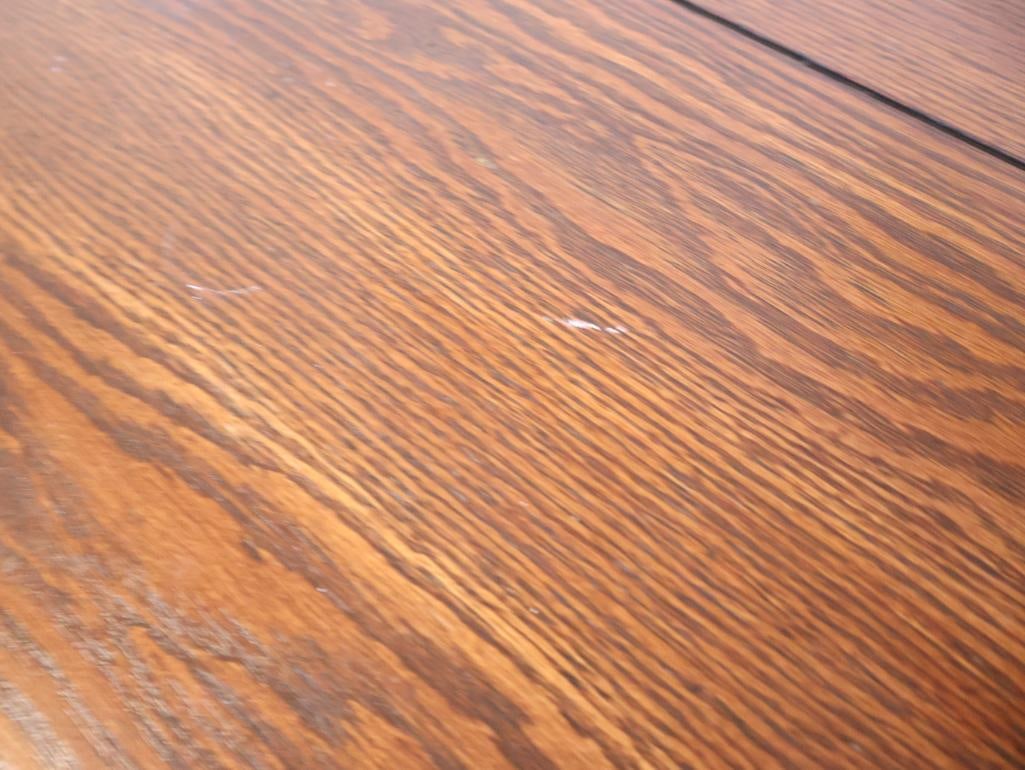Rich Brown Wood Console/Sofa Table - 3