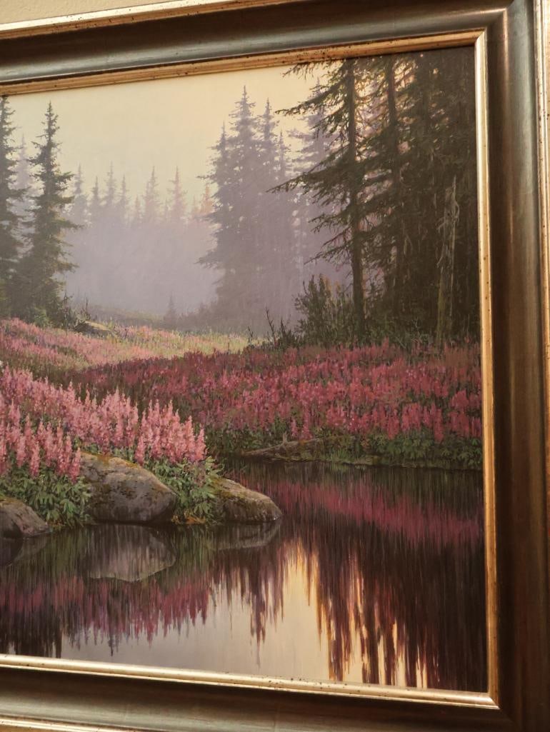 Medium Original Painting "Remembering Blue" by John Paul Braman - 2