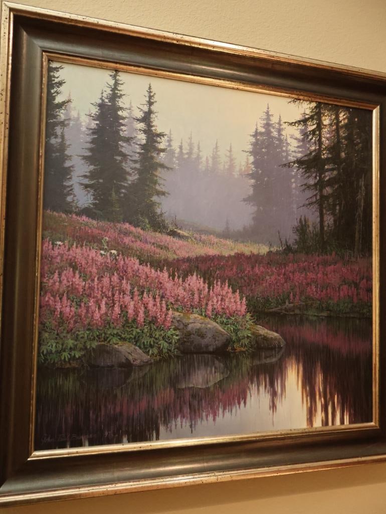 Medium Original Painting "Remembering Blue" by John Paul Braman - 3