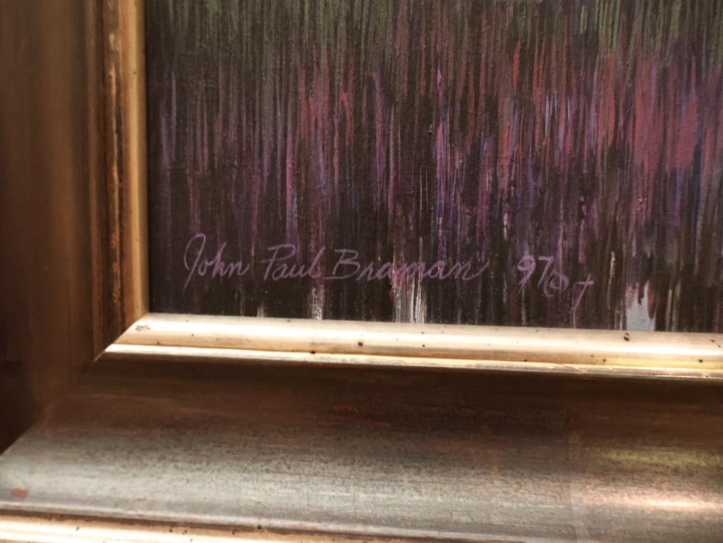 Medium Original Painting "Remembering Blue" by John Paul Braman - 4
