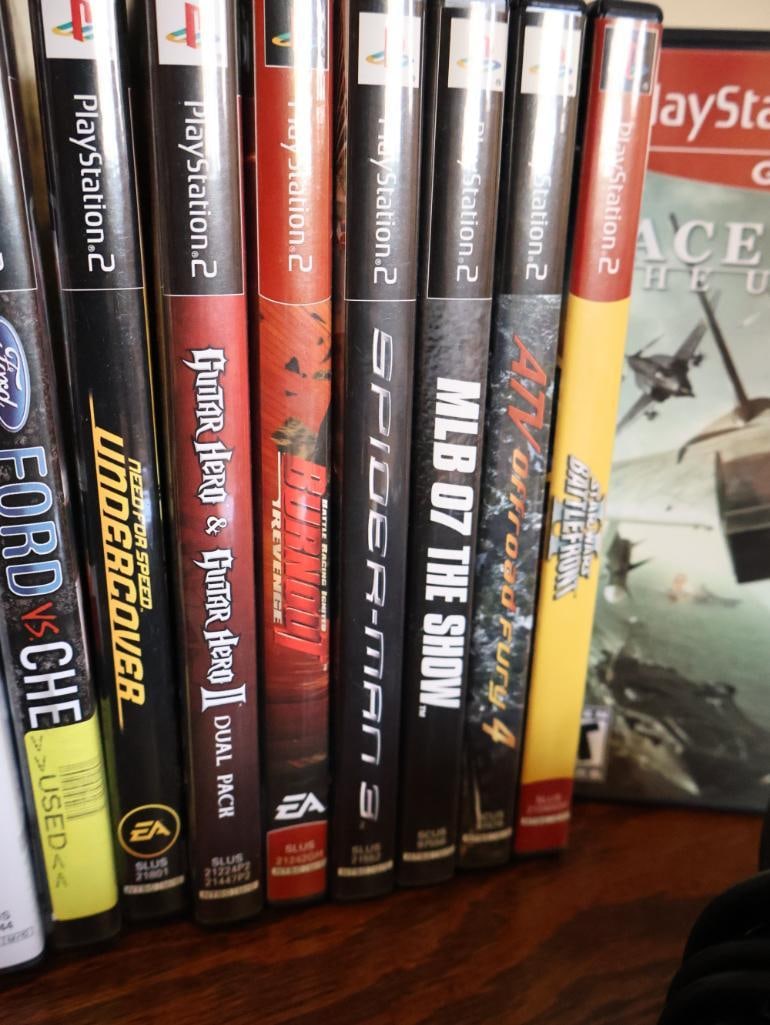 Complete Playstation 2 Gaming System with Games - 9