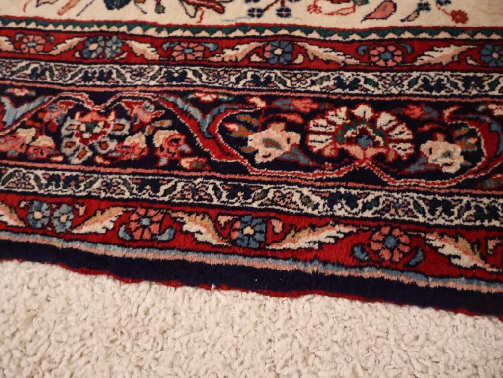 Vintage Persian Bidjar Large Area Rug - 10