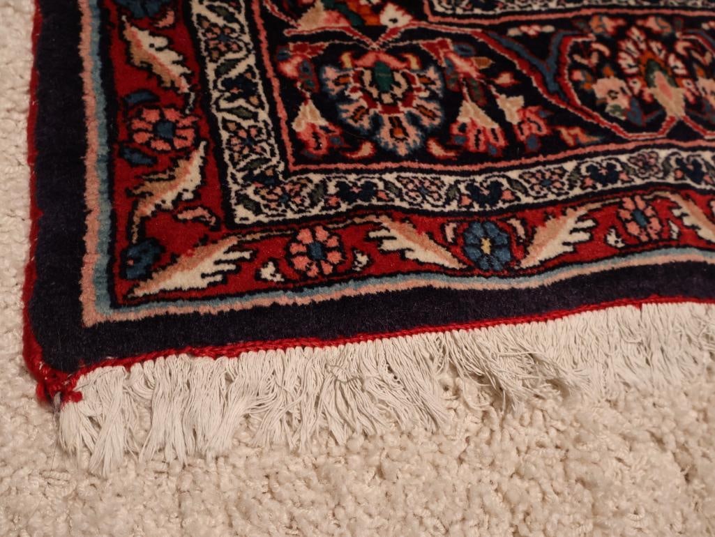 Vintage Persian Bidjar Large Area Rug - 12