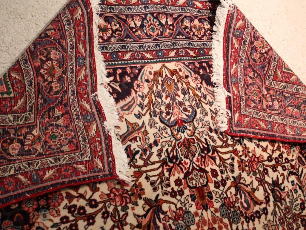 Vintage Persian Bidjar Large Area Rug - 16