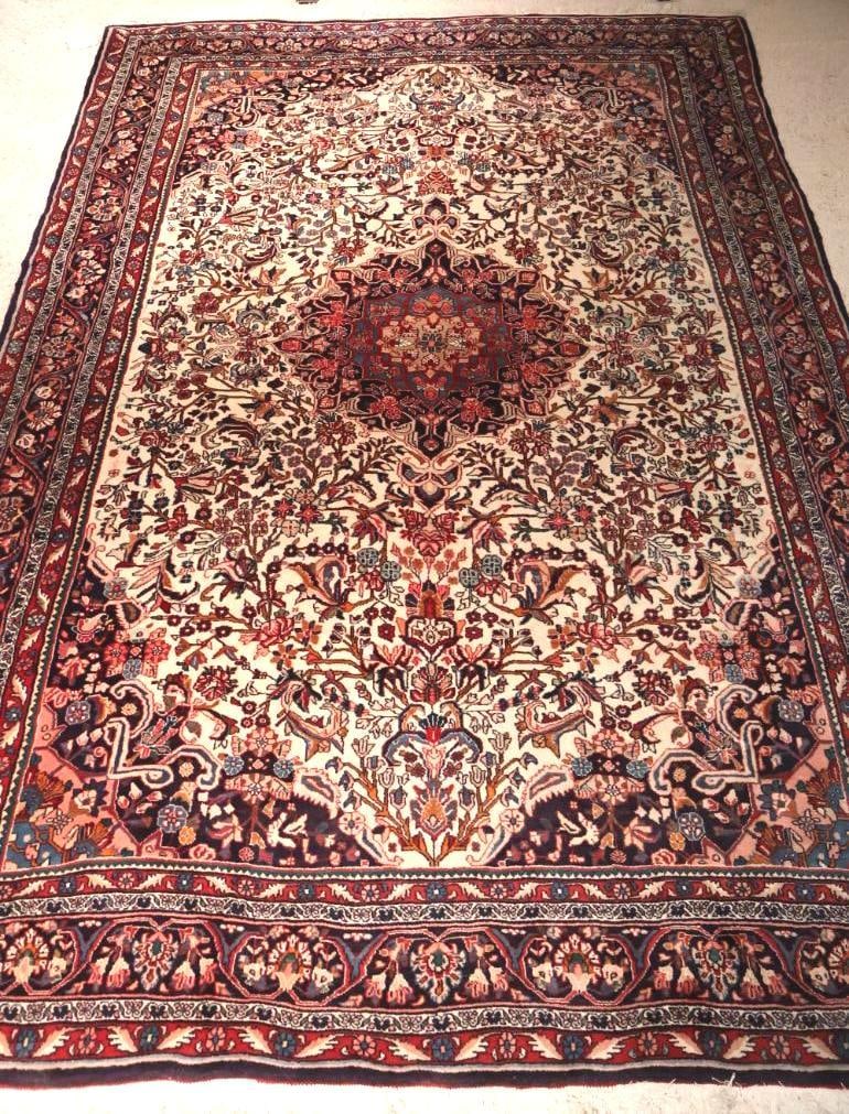 Vintage Persian Bidjar Large Area Rug (1 of 16)