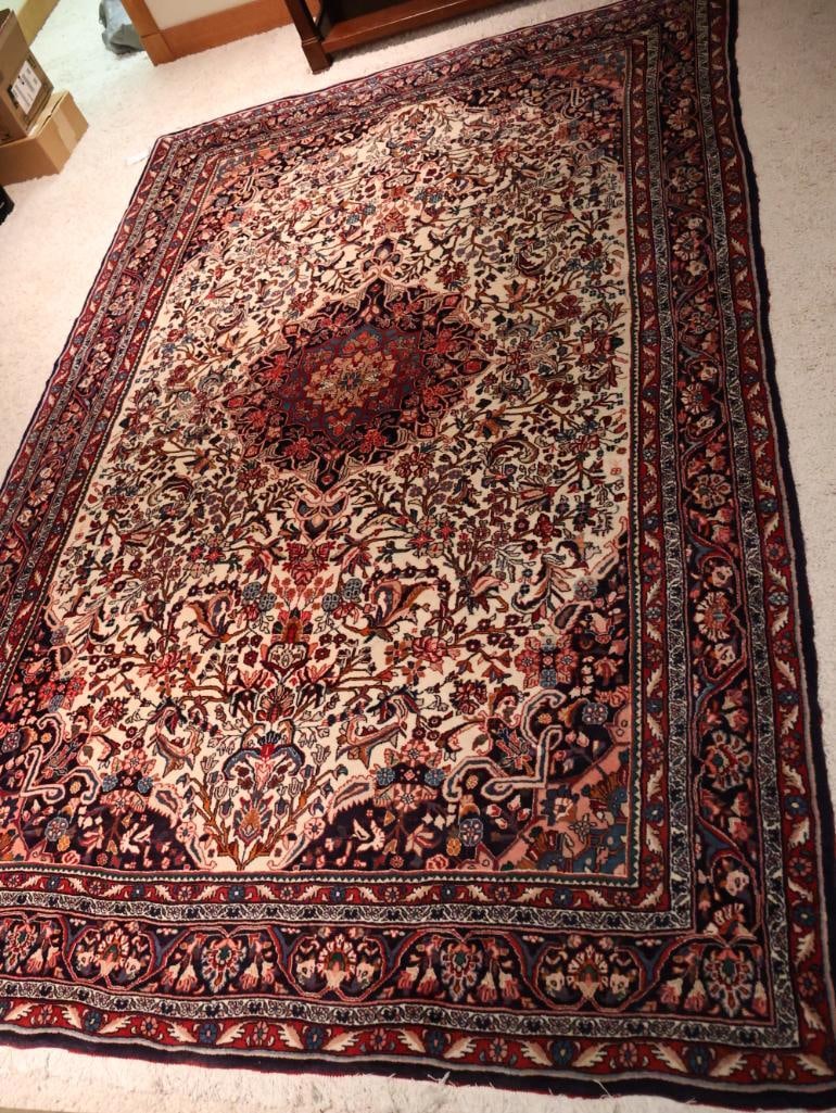 Vintage Persian Bidjar Large Area Rug - 2