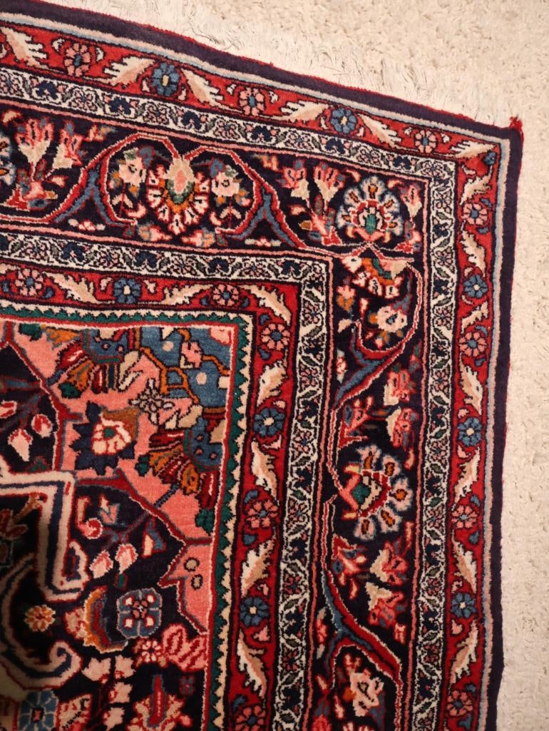 Vintage Persian Bidjar Large Area Rug - 4