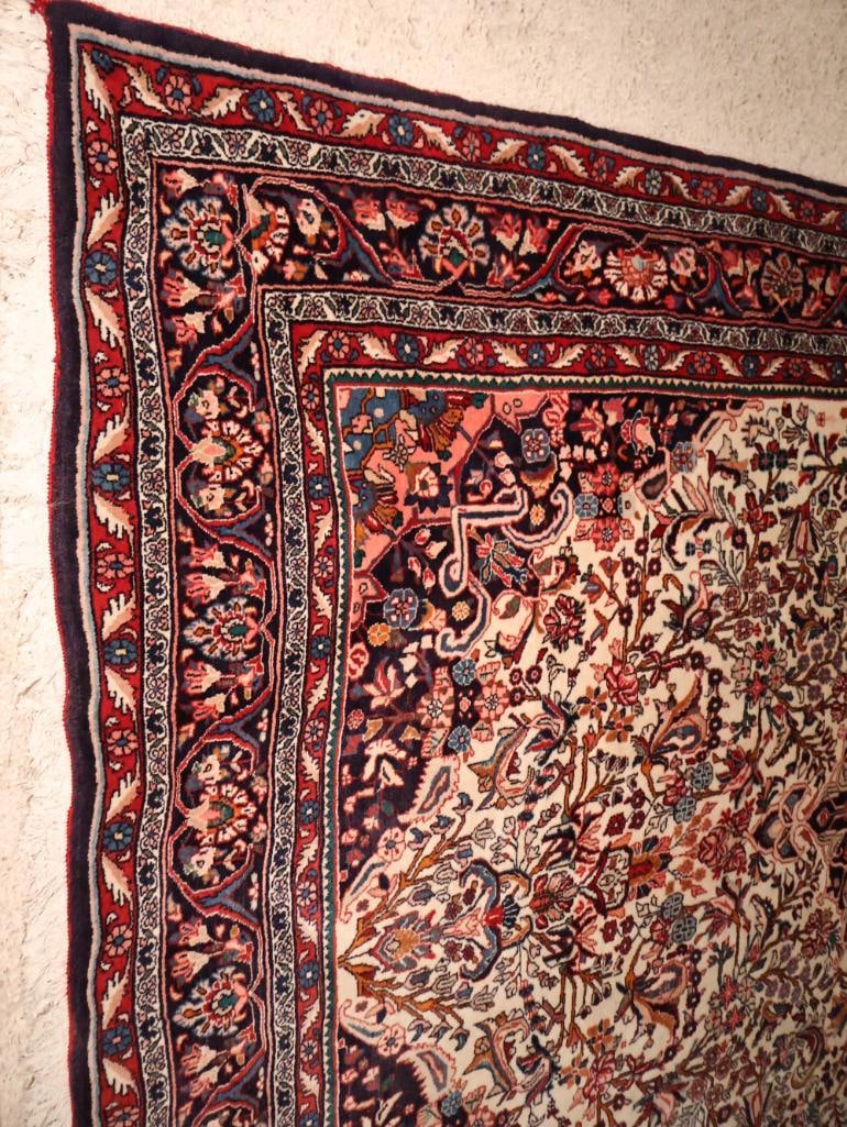 Vintage Persian Bidjar Large Area Rug - 5