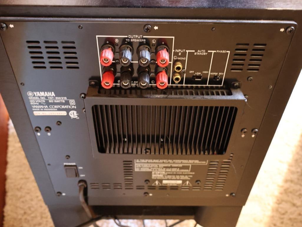 Yamaha Subwoofer Advanced YST - 4