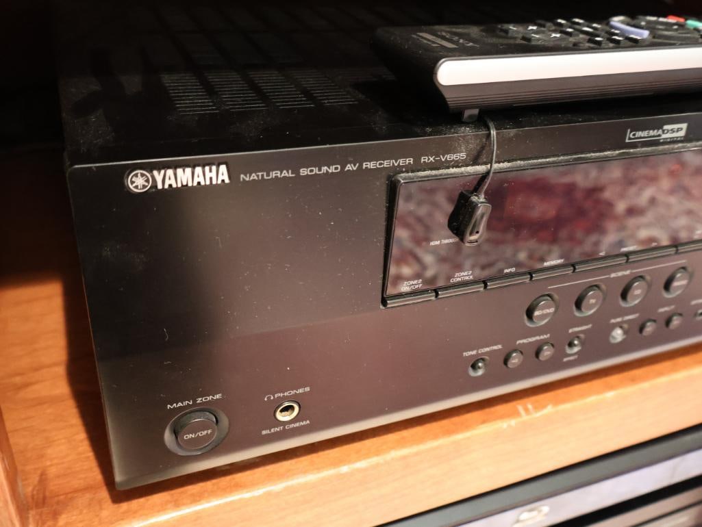 Yamaha Receiver and CD Player, with Sony Blu-Ray Player - 2