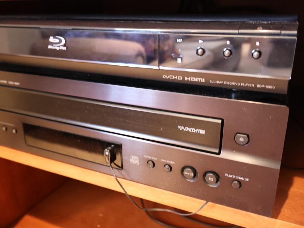 Yamaha Receiver and CD Player, with Sony Blu-Ray Player - 7