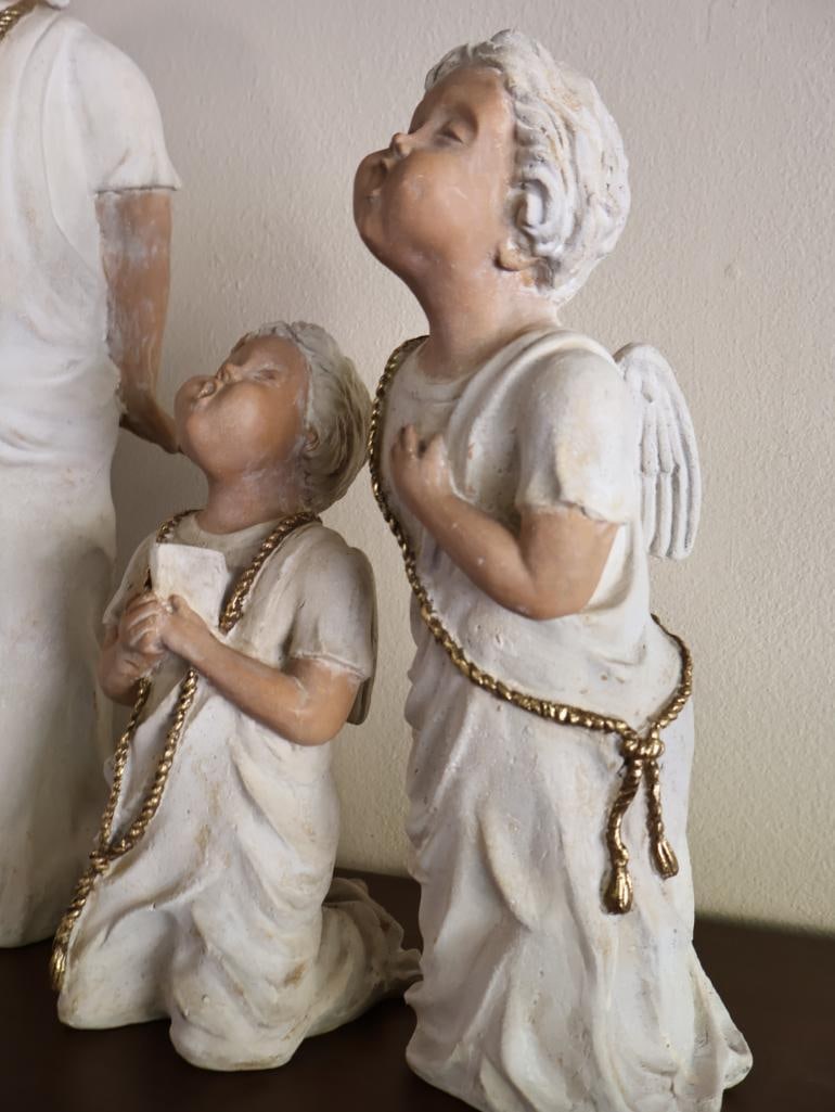 Waterford Cross, Crystal Bell, and Three Singing Angels - 8