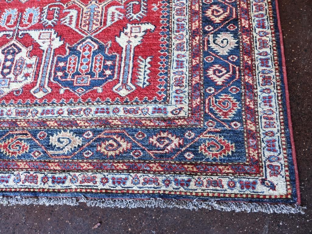 Vintage Persian Style Hand Knotted Rug - 3