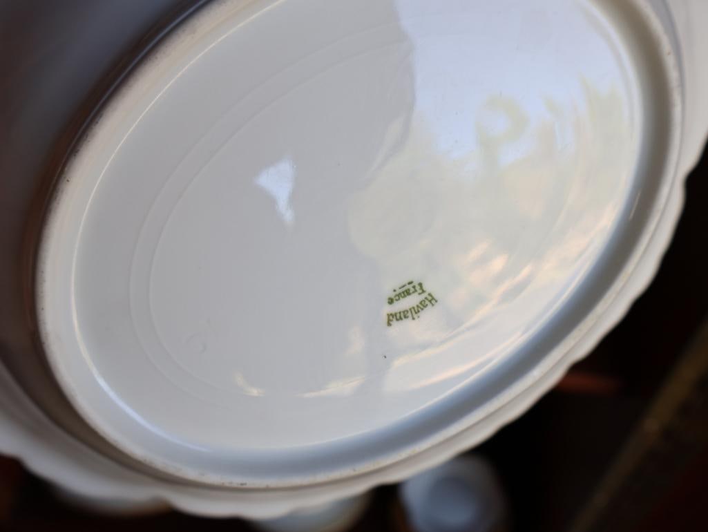 Large Set of Haviland Limoges French Gilded Edge China Set - 3