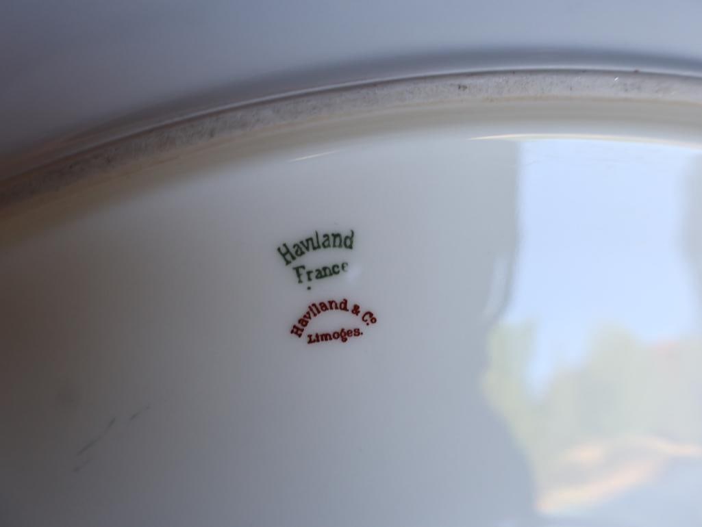 Large Set of Haviland Limoges French Gilded Edge China Set - 6