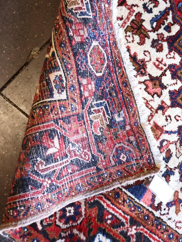 Large Thick Heriz 'Gorovan' Hand Knotted Persian Rug - 17