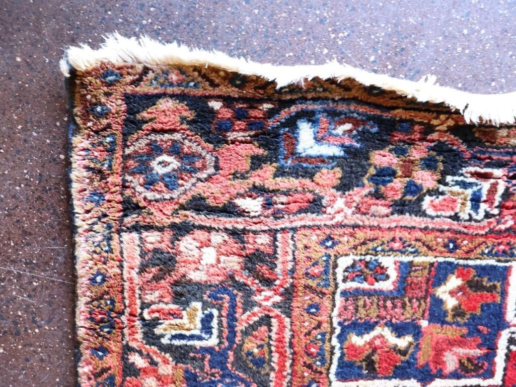 Large Thick Heriz 'Gorovan' Hand Knotted Persian Rug - 6