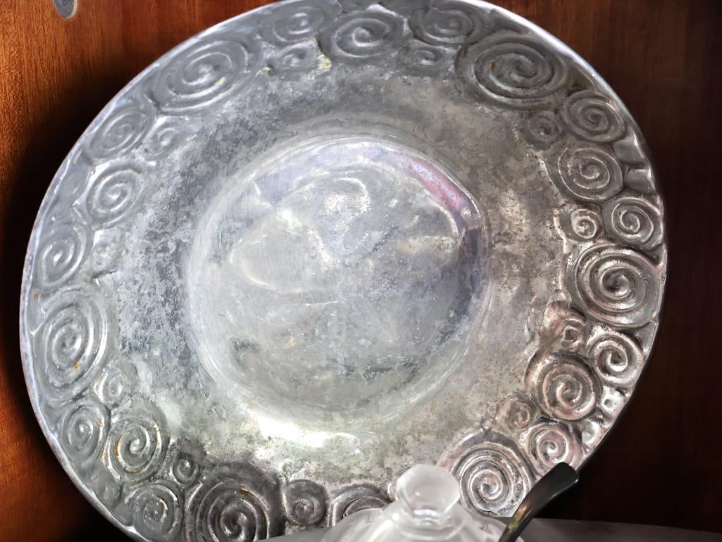 Vintage Lidded Red Cranberry Dish and More - 9