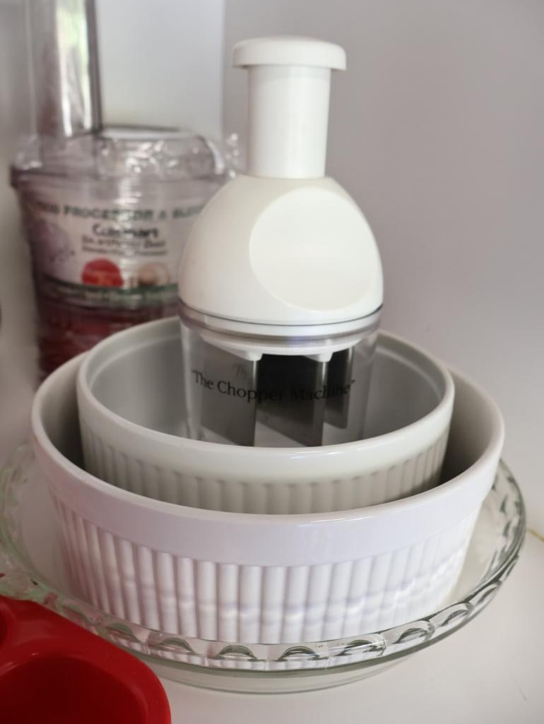 Collection of Red and White Kitchen Essentials - 2