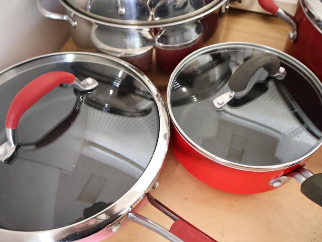 Large Lot of Pots and Pans, Including Le Creuset - 17