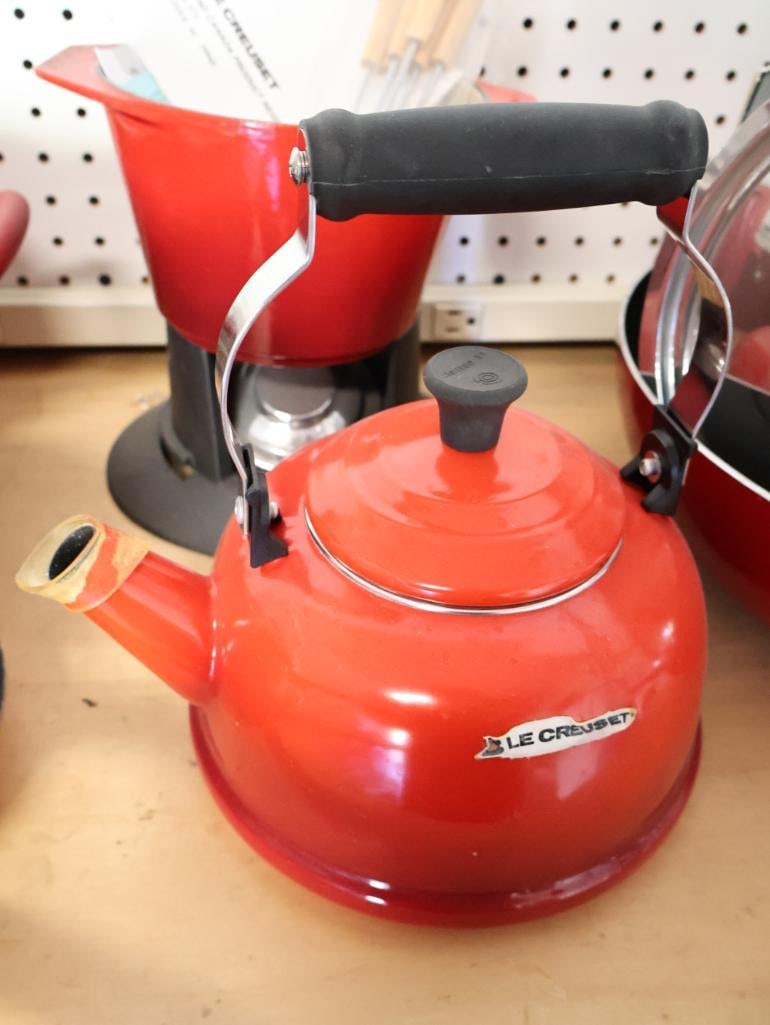 Large Lot of Pots and Pans, Including Le Creuset - 5