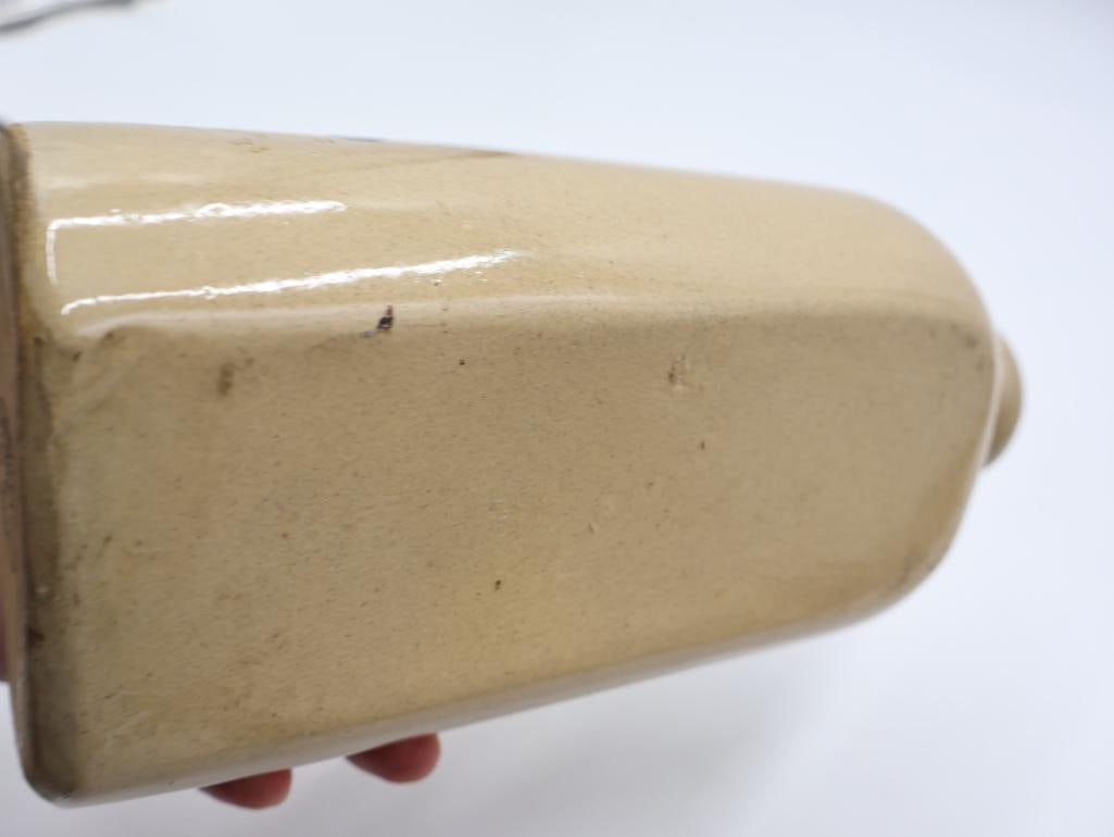 Vintage Stoneware Advertising Foot Warmer Bottles - 13