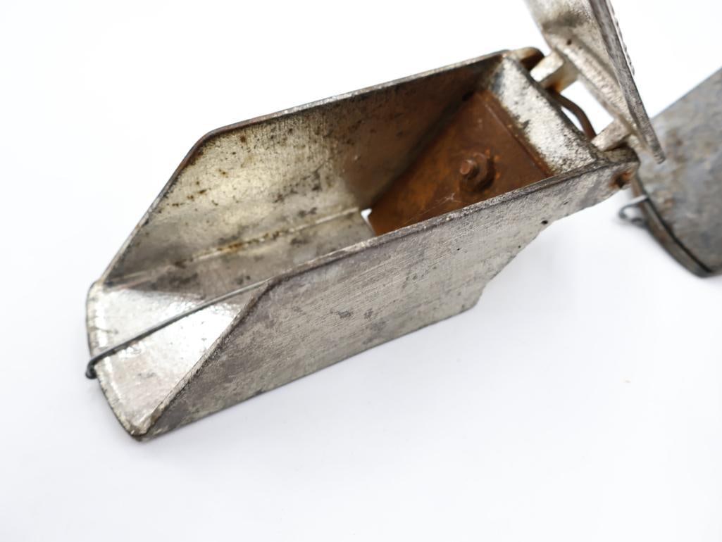Antique Advertising Metal Ice Shaves Wrightsville, Philadelphia & New York - 7