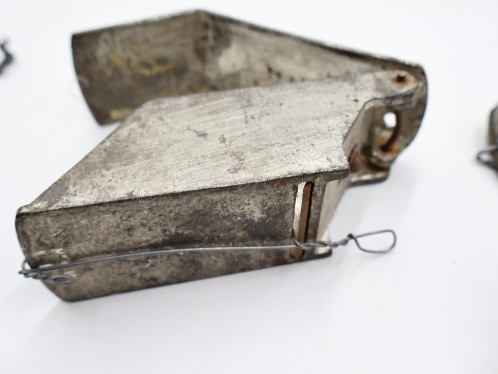 Antique Advertising Metal Ice Shaves Wrightsville, Philadelphia & New York - 8