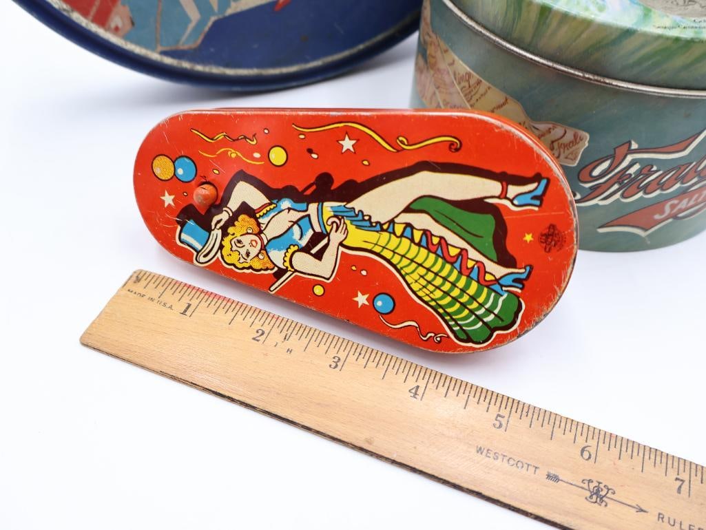 Collection of Vintage Lithographed Candy and Confectionery Tins Mackintoshs - 3
