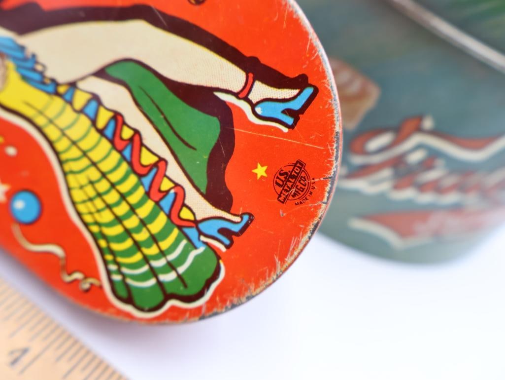 Collection of Vintage Lithographed Candy and Confectionery Tins Mackintoshs - 4