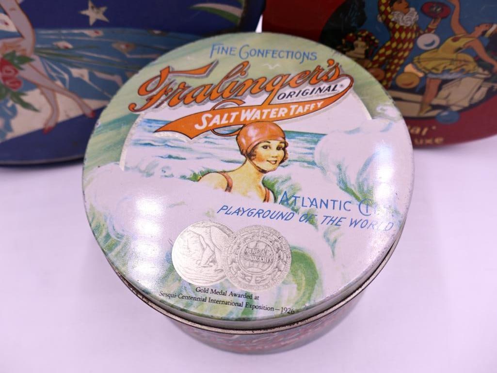 Collection of Vintage Lithographed Candy and Confectionery Tins Mackintoshs - 6