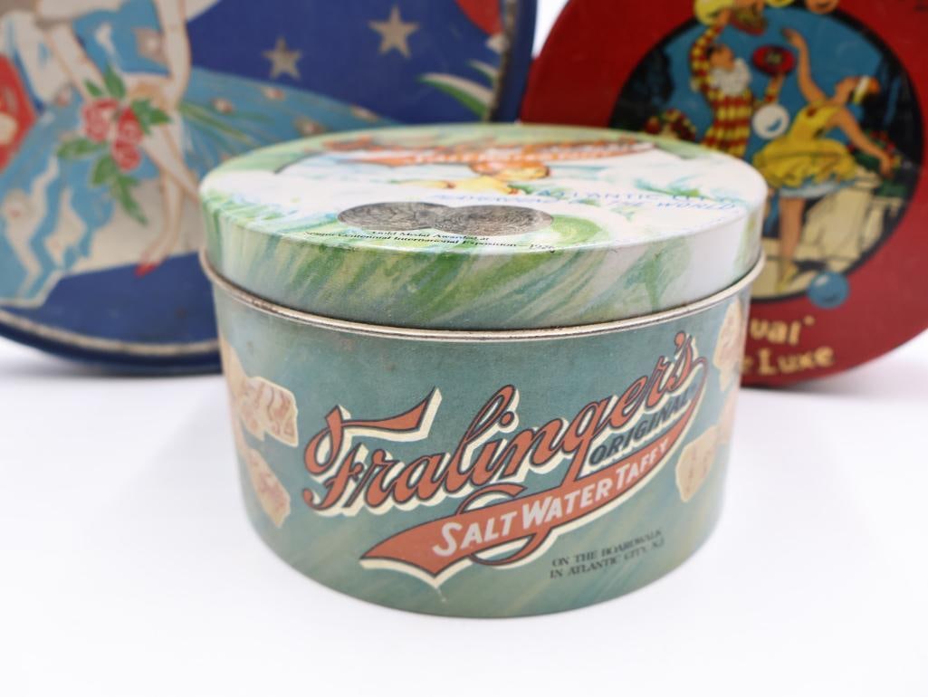 Collection of Vintage Lithographed Candy and Confectionery Tins Mackintoshs - 7