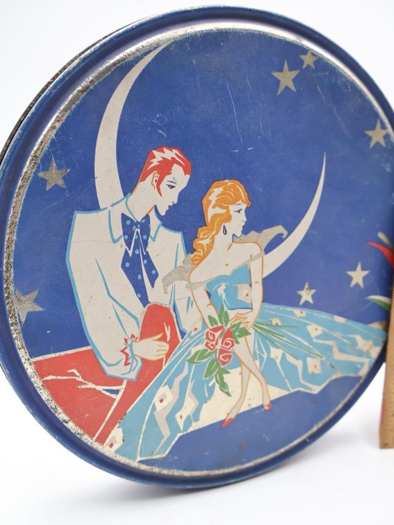 Collection of Vintage Lithographed Candy and Confectionery Tins Mackintoshs - 9
