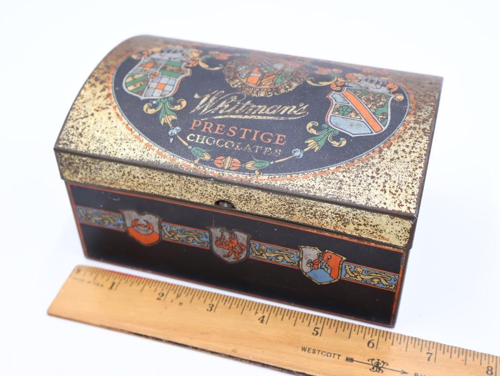 Collection of Vintage Advertising Chocolate and Candy Tins - 11