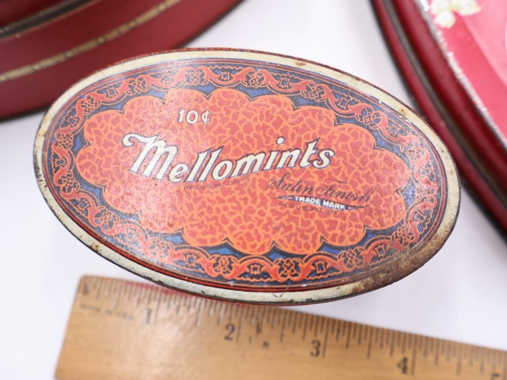 Collection of Vintage Advertising Chocolate and Candy Tins - 3