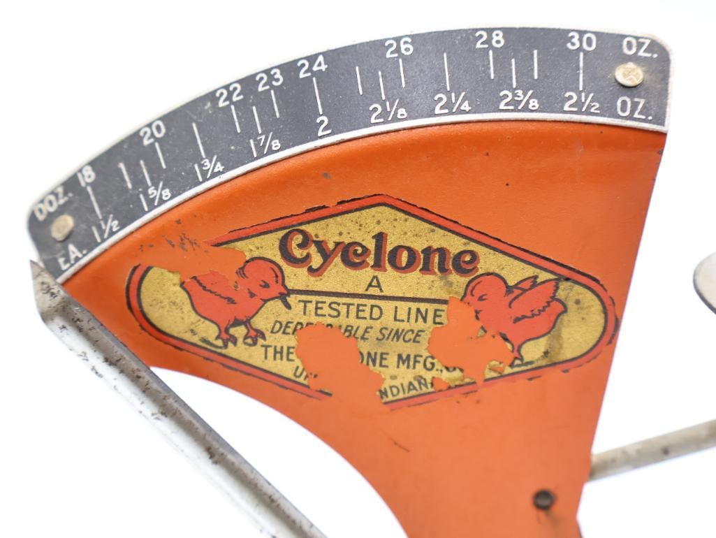 Vintage Farm Master Sears Roebuck Cyclone Egg Grading Scale Poultry Farm Tool - 10