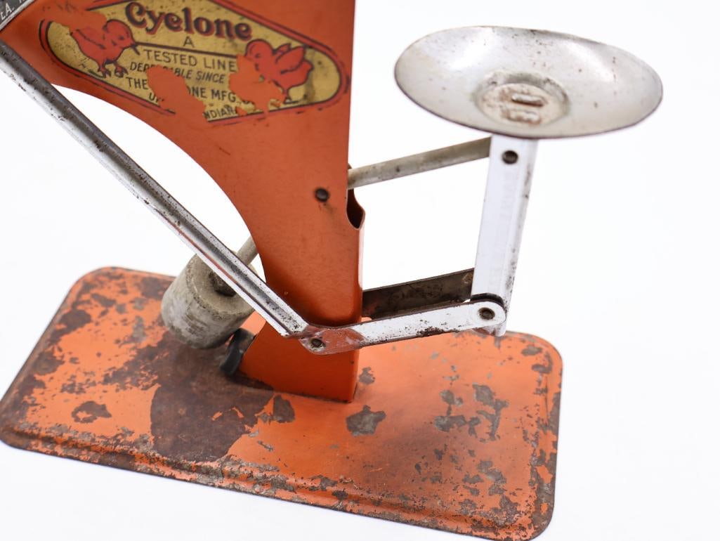 Vintage Farm Master Sears Roebuck Cyclone Egg Grading Scale Poultry Farm Tool - 11