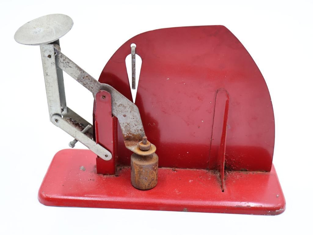 Vintage Farm Master Sears Roebuck Cyclone Egg Grading Scale Poultry Farm Tool - 6