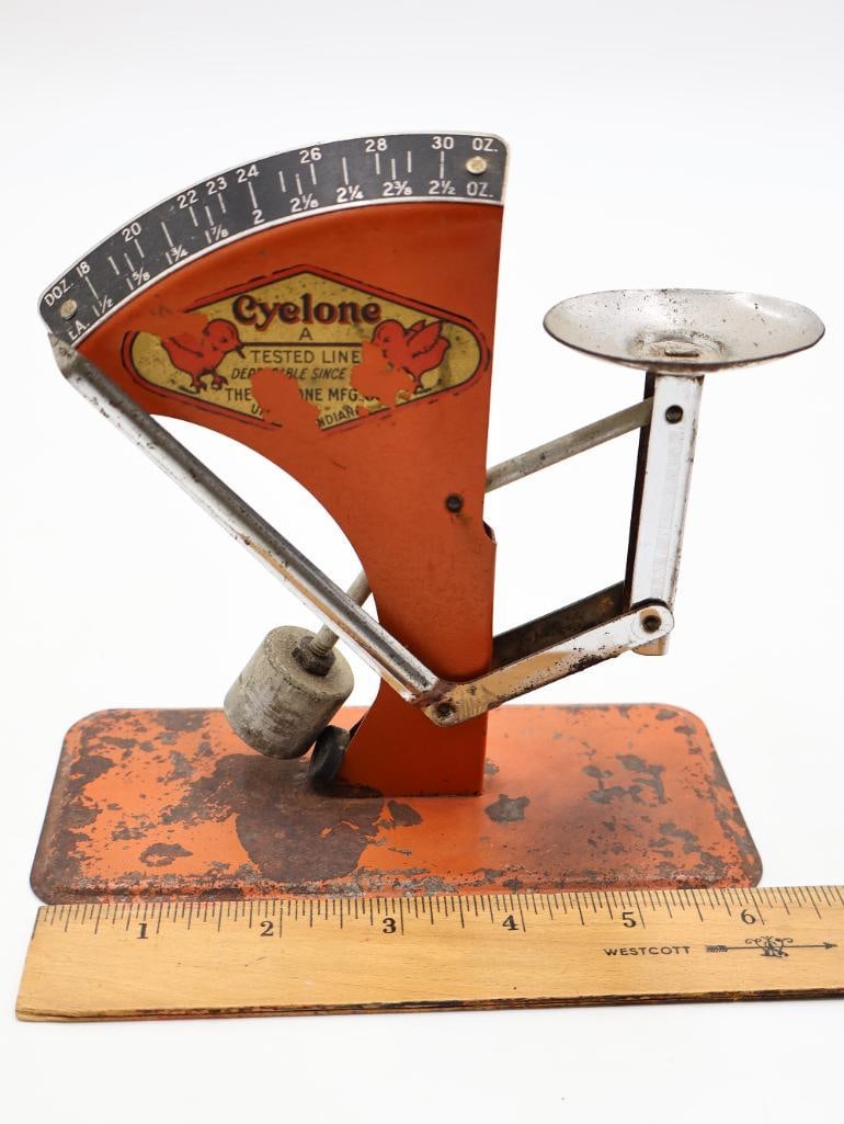 Vintage Farm Master Sears Roebuck Cyclone Egg Grading Scale Poultry Farm Tool - 8
