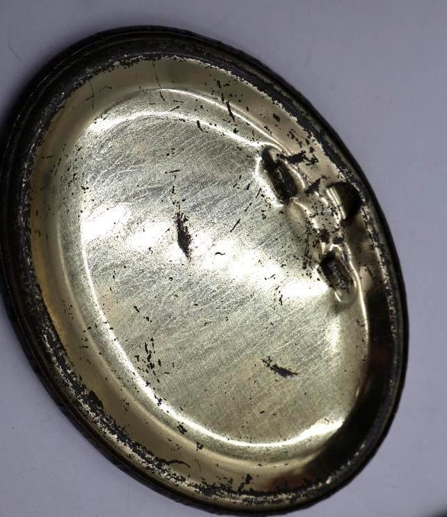 Antique Victorian and Edwardian Photographic Button Portraits, Children and Military - 9