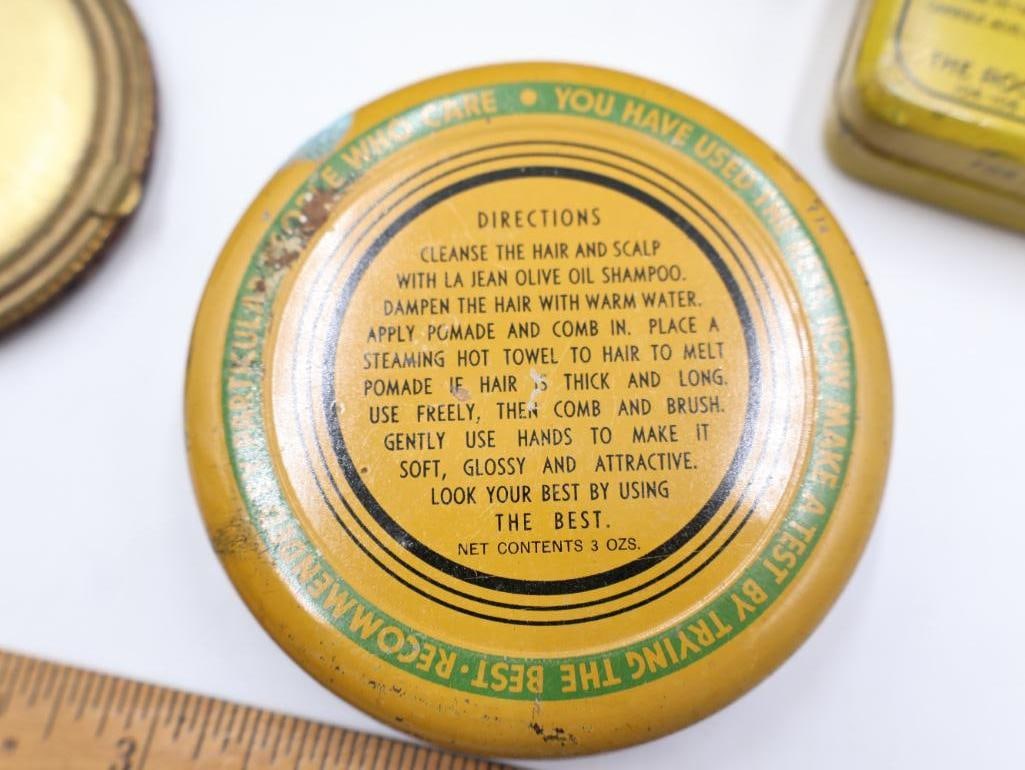 Vintage Apothecary, Medical and Vanity Advertising Tin Collection - 17